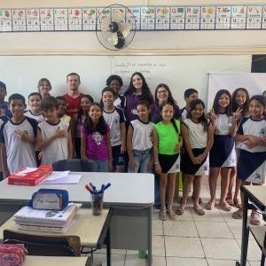 Imagem da notícia "LEI MARIA DA PENHA VAI À ESCOLA" EMEF VEREADOR ÂNGELO RONCHESEL