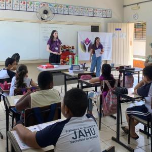 Imagem da notícia "LEI MARIA DA PENHA VAI À ESCOLA" EMEF VEREADOR ÂNGELO RONCHESEL