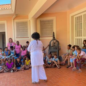 Imagem da notícia CRIANÇAS DO JARDIM MARIA LUIZA IV VISITAM O MUSEU MUNICIPAL