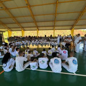 Imagem da notícia PREFEITURA PARTICIPA DE CERIMÔNIA DE TROCA DE CORDÃO DE CAPOEIRA