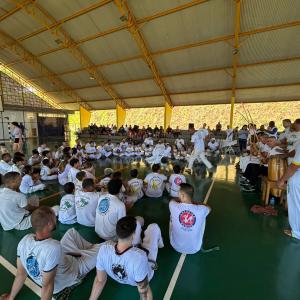 Imagem da notícia PREFEITURA PARTICIPA DE CERIMÔNIA DE TROCA DE CORDÃO DE CAPOEIRA