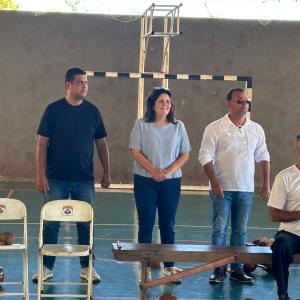 Imagem da notícia PREFEITURA PARTICIPA DE CERIMÔNIA DE TROCA DE CORDÃO DE CAPOEIRA