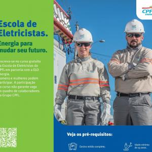 Imagem da notícia INSCRIÇÕES ABERTAS PARA A ESCOLA DE ELETRICISTA