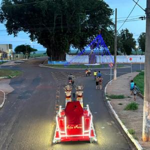 Imagem da notícia PAPAI NOEL CHEGA A POTUNDUVA