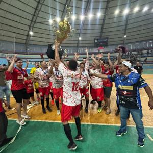 Imagem da notícia ELETRO RAIO CONQUISTA A TERCEIRA DIVISÃO DO FUTSAL JAUENSE