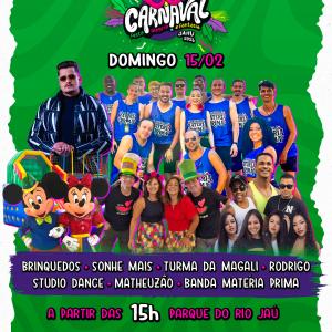 Imagem da notícia CONFIRA A PROGRAMAÇÃO DO NOSSO CARNAVAL 2026!