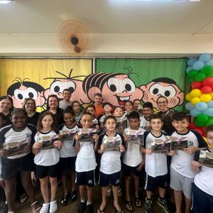 Imagem da notícia BIBLIOTECAS DAS ESCOLAS MUNICIPAIS RECEBEM MAIS LIVROS