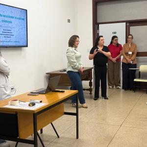 Imagem da notícia PREFEITURA E UNOESTE FIRMAM PARCERIA PARA REALIZAÇÃO DE TESTE DE ACUIDADE VISUAL