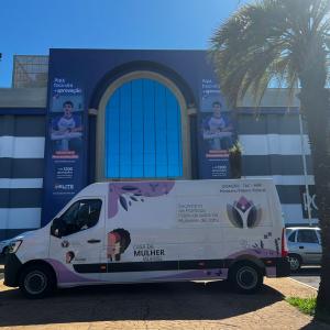 Imagem da notícia 'MARÇO PARA ELAS” – LEI MARIA DA PENHA ITINERANTE LEVA ORIENTAÇÃO À POPULAÇÃO