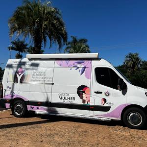 Imagem da notícia 'MARÇO PARA ELAS” – LEI MARIA DA PENHA ITINERANTE LEVA ORIENTAÇÃO À POPULAÇÃO