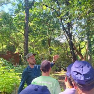 Imagem da notícia ALUNOS DA ESCOLA DO AUTISTA VISITAM O HORTO MUNICIPAL