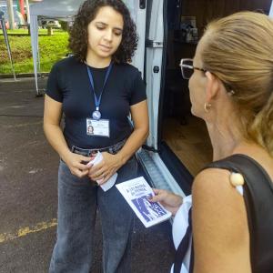 Imagem da notícia INICIATIVA ITINERANTE AMPLIA O ACESSO A INFORMAÇÕES DE COMBATE À VIOLÊNCIA CONTRA A MULHER