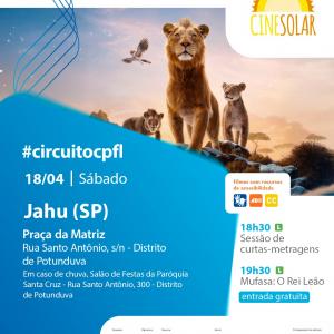 Imagem da notícia CINESOLAR CHEGA A JAHU EM ABRIL