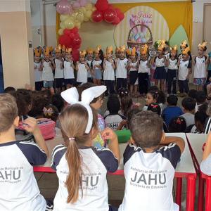 Imagem da notícia PREFEITURA DISTRIBUI OVOS DE PÁSCOA NAS ESCOLAS E CRECHES MUNICIPAIS