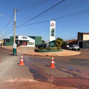 Imagem da notícia PREFEITURA REALIZA SERVIÇOS DE RECAPE NA AVENIDA DR. LUCIANO PACHECO
