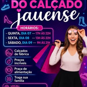 Imagem da notícia ESSA SEMANA TEM 'FEIRÃO DO CALÇADO'!