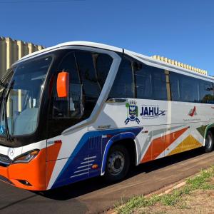Imagem da notícia PREFEITURA ADQUIRE ÔNIBUS PARA A SECRETARIA DE ESPORTES