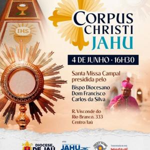 Imagem da notícia JAHU SE PREPARA PARA A CELEBRAÇÃO DE CORPUS CHRISTI