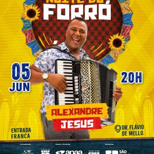 Imagem da notícia 05/06 – NOITE DE FORRÓ GRATUITO NO ‘FLÁVIO DE MELLO’