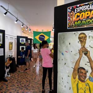 Imagem da notícia ABERTURA DA EXPOSIÇÃO SOBRE A SELEÇÃO BRASILEIRA