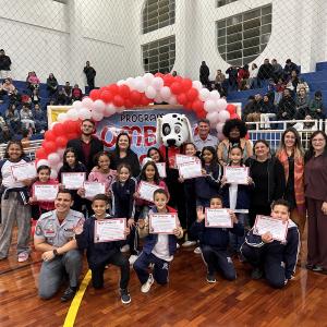 Imagem da notícia MISSÃO CUMPRIDA! BOMBEIRO NA ESCOLA FORMA NOVA TURMA