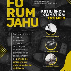 Imagem da notícia ESTIAGEM: JAHU PROMOVE FÓRUM PARA PREVENIR INCÊNDIOS E ENFRENTAR OS DESAFIOS DO PERÍODO SECO