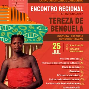 Imagem da notícia PREFEITURA ORGANIZA EVENTO EM HOMENAGEM À TEREZA DE BENGUELA