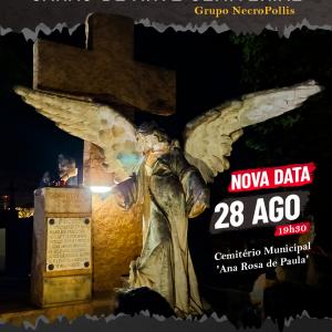 Imagem da notícia SARAU DE ARTE CEMITERIAL TEM NOVA DATA