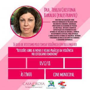 Imagem da notícia Campanha “16 dias de ativismo pelo fim da violência contra as mulheres”: encerramento no domingo