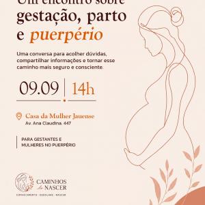 Imagem da notícia ENCONTRO ESPECIAL PARA GESTANTES E MAMÃES RECENTES