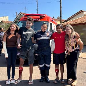Imagem da notícia AÇÃO DE CONSCIENTIZAÇÃO ALERTA SOBRE OS PERIGOS NO TRÂNSITO