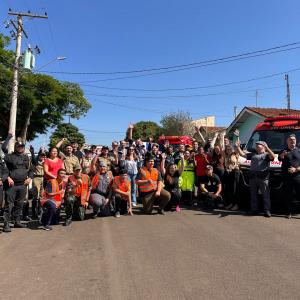 Imagem da notícia AÇÃO DE CONSCIENTIZAÇÃO ALERTA SOBRE OS PERIGOS NO TRÂNSITO