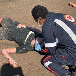 Imagem da notícia AÇÃO DE CONSCIENTIZAÇÃO ALERTA SOBRE OS PERIGOS NO TRÂNSITO
