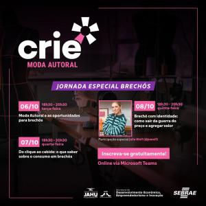 Imagem da notícia TRANSFORME SEU BRECHÓ: PREFEITURA E SEBRAE-SP PROMOVEM JORNADA GRATUITA PARA EMPREENDEDORES