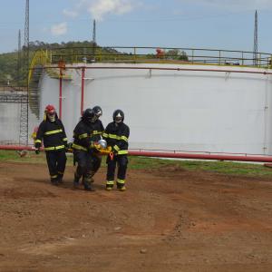 Imagem da notícia Simulado de incêndio organizado pela Raízen conta com a participação do Corpo de Bombeiros e SAMU