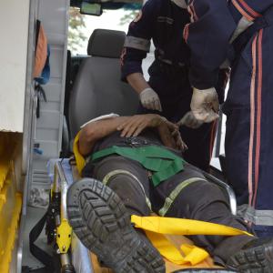 Imagem da notícia Simulado de incêndio organizado pela Raízen conta com a participação do Corpo de Bombeiros e SAMU
