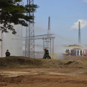 Imagem da notícia Simulado de incêndio organizado pela Raízen conta com a participação do Corpo de Bombeiros e SAMU