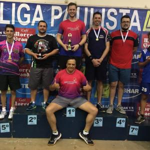 Imagem da notícia Tênis de Mesa de Jahu conquista pódios na Liga Paulista