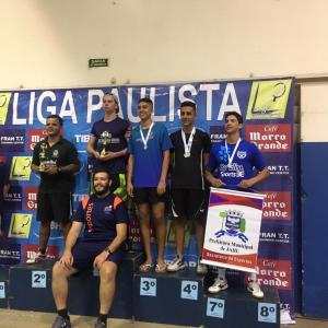Imagem da notícia Tênis de Mesa de Jahu conquista pódios na Liga Paulista