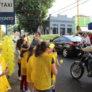 Imagem da notícia Prefeitura de Jahu promove ação educativa durante atividades do movimento Maio Amarelo