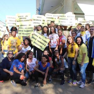 Imagem da notícia Escola Municipal desenvolve atividade do Maio Amarelo