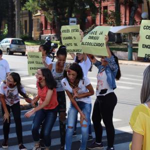Imagem da notícia Escola Municipal desenvolve atividade do Maio Amarelo
