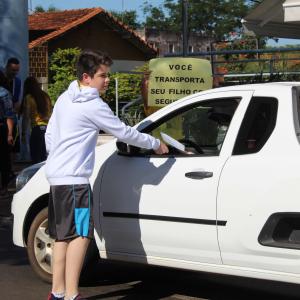 Imagem da notícia Escola Municipal desenvolve atividade do Maio Amarelo