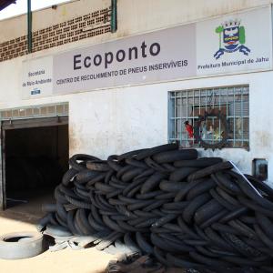 Imagem da notícia Prefeitura possui ecoponto de recolhimento de pneus inservíveis