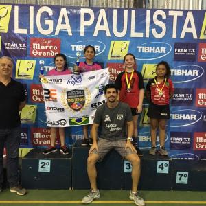 Imagem da notícia Tênis de Mesa de Jahu conquista o terceiro lugar na Liga Paulista