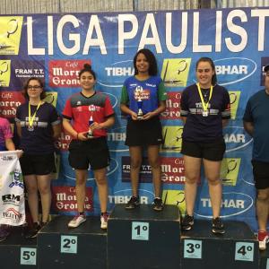 Imagem da notícia Tênis de Mesa de Jahu conquista o terceiro lugar na Liga Paulista