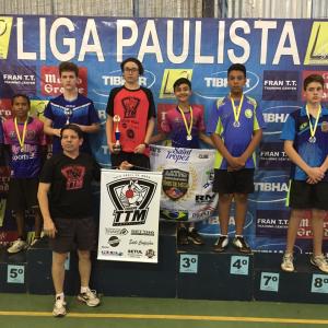 Imagem da notícia Tênis de Mesa de Jahu conquista o terceiro lugar na Liga Paulista