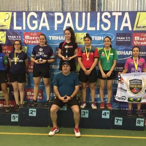 Imagem da notícia Tênis de Mesa de Jahu conquista o terceiro lugar na Liga Paulista