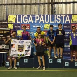 Imagem da notícia Tênis de Mesa de Jahu conquista o terceiro lugar na Liga Paulista