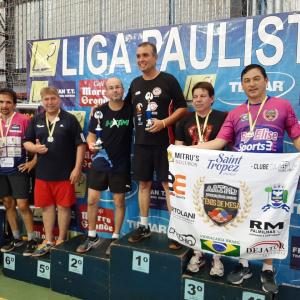 Imagem da notícia Tênis de Mesa de Jahu conquista o terceiro lugar na Liga Paulista
